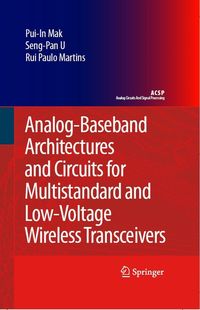 Produktbild: Analog-Baseband Architectures and Circuits for Multistandard and Low-Voltage Wireless Transceivers