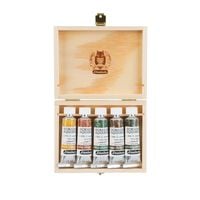 Produktbild: Schmincke Horadam Aquarell, Super Granulation Set Urban im Holzkasten, 5 x 15 ml Tuben