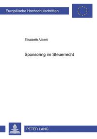 Produktbild: Sponsoring im Steuerrecht