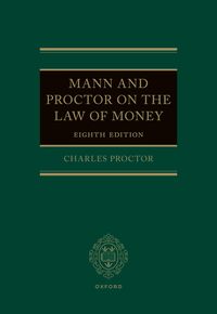 Produktbild: Mann and Proctor on the Law of Money