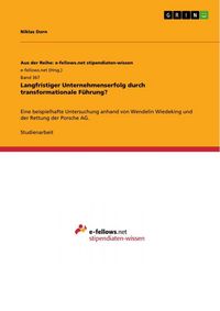 Produktbild: Langfristiger Unternehmenserfolg durch transformationale F&uuml;hrung?
