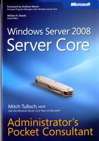 Produktbild: Windows Server 2008 Server Core Administrator's Pocket Consultant