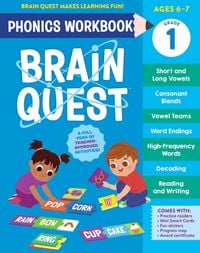 Produktbild: Brain Quest Phonics Workbook: Grade 1