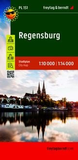 Produktbild: Regensburg, Stadtplan 1:14.000