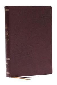 Produktbild: Peace of God Bible: Discover and Experience God's Shalom Throughout the Bible (Nkjv, Burgundy Bonded Leather, Red Letter, Comfort Print)
