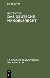 Produktbild: Das deutsche Handelsrecht