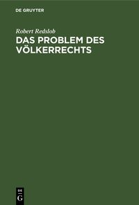 Produktbild: Das Problem des V&ouml;lkerrechts