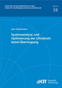 Produktbild: Systemanalyse und Optimierung der Ultrabreitband-&Uuml;bertragung