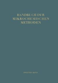 Produktbild: Handbuch der Mikrochemischen Methoden