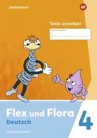 Produktbild: Flex und Flora 4. Heft Texte schreiben (Druckschrift) Verbrauchsmaterial