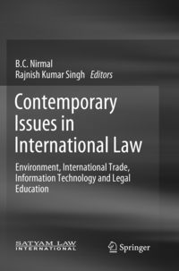 Produktbild: Contemporary Issues in International Law