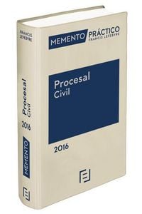 Produktbild: Memento pr&aacute;ctico procesal civil, 2016 : proceso civil : arbitraje : proceso can&oacute;nico