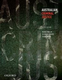 Produktbild: Australian Criminal Justice