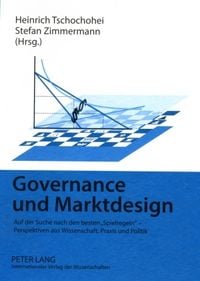 Produktbild: Governance und Marktdesign