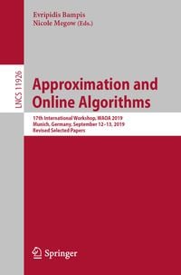 Produktbild: Approximation and Online Algorithms