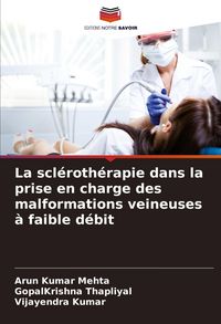 Produktbild: La scl&eacute;roth&eacute;rapie dans la prise en charge des malformations veineuses &agrave; faible d&eacute;bit