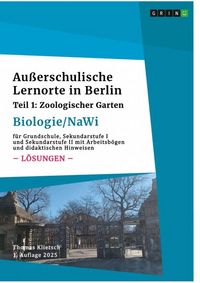 Produktbild: Au&szlig;erschulische Lernorte in Berlin (Biologie/Nawi)