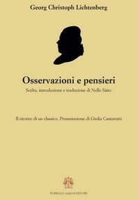 Produktbild: Osservazioni e pensieri