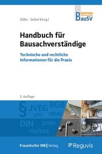 Produktbild: Handbuch f&uuml;r Bausachverst&auml;ndige