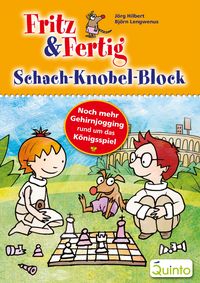Produktbild: Fritz & Fertig Schach-Knobel-Block