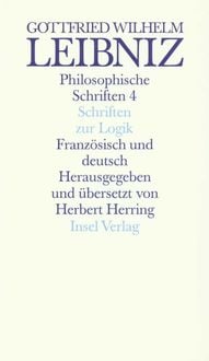 Produktbild: Philosophische Schriften. Franz&ouml;sisch und deutsch. Vier in sechs B&auml;nden