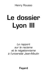 Produktbild: Le dossier de Lyon III