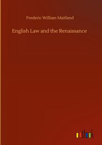 Produktbild: English Law and the Renaissance