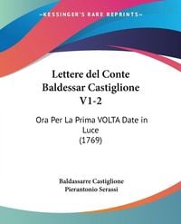 Produktbild: Lettere del Conte Baldessar Castiglione V1-2