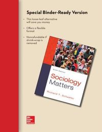 Produktbild: Looseleaf for Sociology Matters