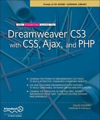 Produktbild: The Essential Guide to Dreamweaver CS3 with CSS, Ajax, and PHP
