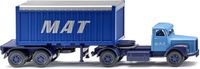 Bild vom Artikel Wiking 052604 H0 Scania Containersattelzug 20' M.A.T vom Autor 