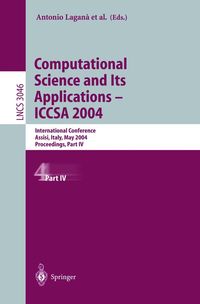 Bild vom Artikel Computational Science and Its Applications - ICCSA 2004 vom Autor Antonio Lagana