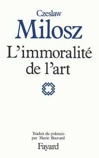 Produktbild: L'Immoralit&eacute; de l'art
