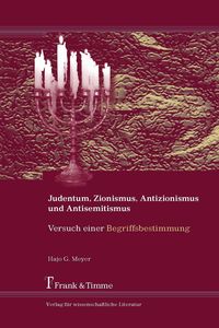 Produktbild: Judentum, Zionismus, Antizionismus und Antisemitismus