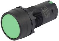 Produktbild: DECA CP2B-M1E10G Druckschalter 400 V 8 A Gr&uuml;n tastend (L x B x H) 29.9 x 20.5 x 55.5 mm 1 St.