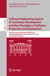 Produktbild: Software Engineering Aspects of Continuous Development and New Paradigms of Software Production and Deployment