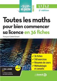 Produktbild: Sup en poche toutes maths pour