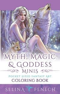 Produktbild: Myth, Magic, and Goddess Minis - Pocket Sized Fantasy Art Coloring Book