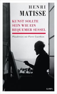 Produktbild: Kunst sollte sein wie ein bequemer Sessel