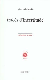 Produktbild: Trac&eacute;s d'incertitude