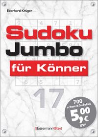Produktbild: Sudokujumbo f&uuml;r K&ouml;nner 17