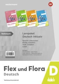 Produktbild: Flex und Flora - Lernpaket Deutsch inklusiv D