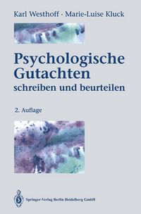 Produktbild: Psychologische Gutachten