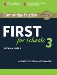 Produktbild: Cambridge English First for Schools 3 Student's Book with Answers