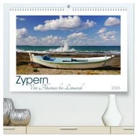 Produktbild: Zypern. Von Akamas bis Limassol (hochwertiger Premium Wandkalender 2026 DIN A2 quer), Kunstdruck in Hochglanz