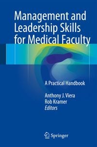 Produktbild: Management and Leadership Skills for Medical Faculty