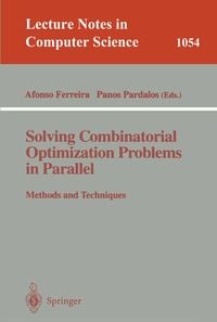 Produktbild: Solving Combinatorial Optimization Problems in Parallel Methods and Techniques