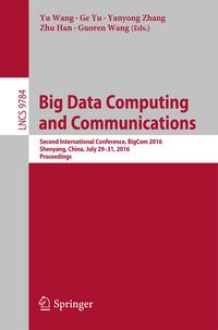 Produktbild: Big Data Computing and Communications
