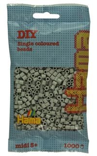 Produktbild: HAMA Perlen Midi - Kieselgrau 1000 Perlen
