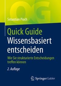 Produktbild: Quick Guide Wissensbasiert entscheiden